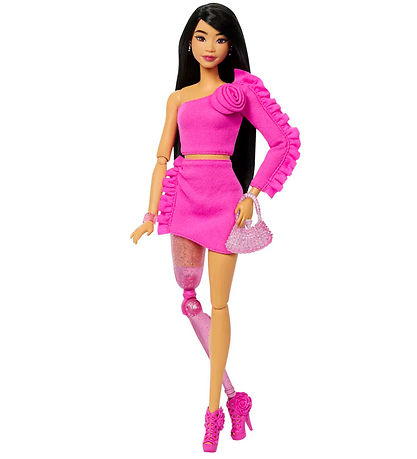 Poupée Barbie - 30 cm - Deluxe Style Rose Asiatique