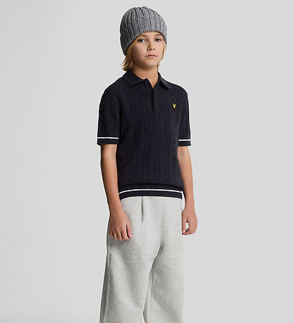 Lyle & Scott Polo - Knitted - Dark Navy
