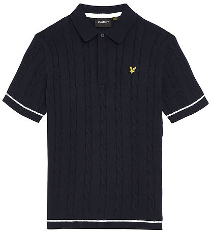 Lyle & Scott Polo - Knitted - Dark Navy