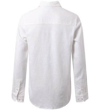 Hound Shirt - Linen/Viscose - White
