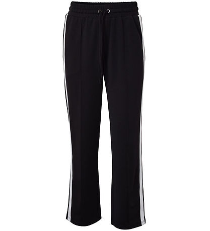 Hound Track Pants - Black w. White