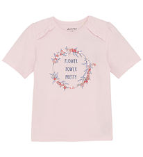 T-Shirt Minymo - Rose Dogwood av. Imprimé T-Shirt Minymo - Rose Dogwood av. Imprimé