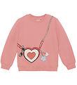 Minymo Sweatshirt - Strawberry Ice m. Print Minymo Sweatshirt - Strawberry Ice m. Print