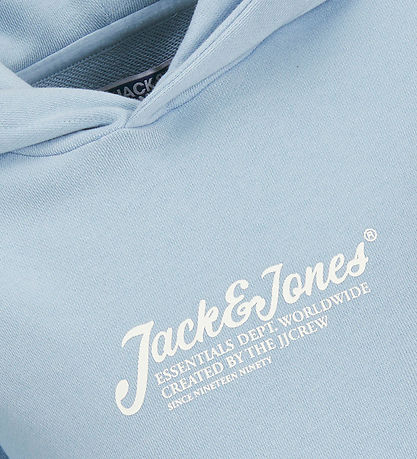 Jack & Jones Hoodie - JjBeau - Chambray Blue