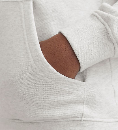 Jack & Jones Kapuzenpullover - JjBeau - Weiß Meliert