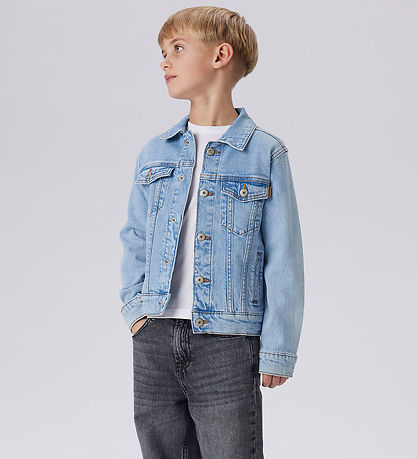 Name It Denim Jacket - NkmJagger - Light Blue Denim