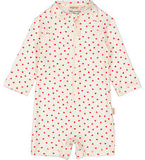 MarMar Coverall Swimsuit - Swal - UV40+ - Happy Hearts MarMar Coverall Swimsuit - Swal - UV40+ - Happy Hearts
