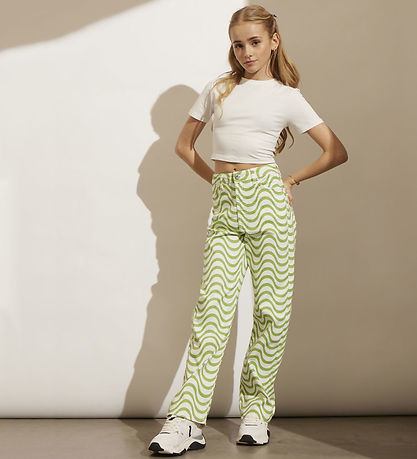 Hound Jeans - Wave Printed Denim - Green