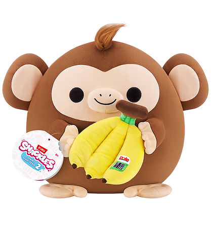 Snackles Soft Toy - 35 cm - Monkey Riko w. Bananas Snackles Soft Toy - 35 cm - Monkey Riko w. Bananas