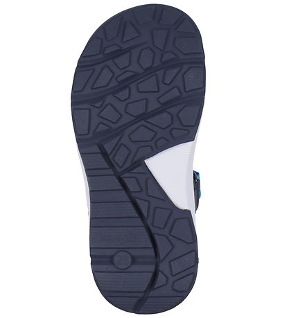 Superfit Sandaler - Criss Cross - Blå/Turkos Grön