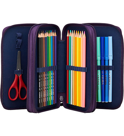 Ergobag Pencil Case w. Contents - Maxi - JungleBear