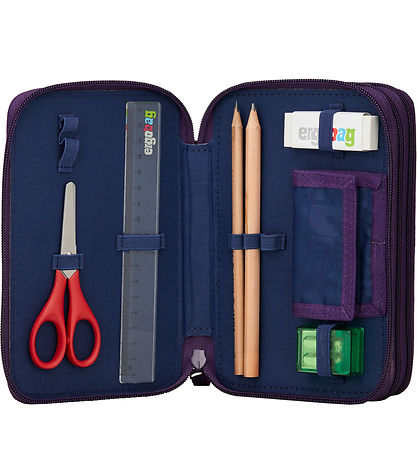 Trousse av. Contenu Ergobag - Maxi - JungleBear Trousse av. Contenu Ergobag - Maxi - JungleBear
