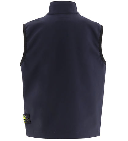 Stone Island Softshellväst - Marinblå Blue