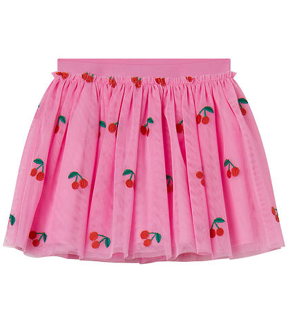 Stella McCartney Kids Tyllkjol - Rosa m. Broderi Stella McCartney Kids Tyllkjol - Rosa m. Broderi