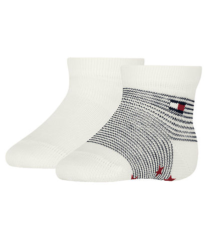 Tommy Hilfiger Socks w. Anti-Slip - 2-Pack - Tommy Original