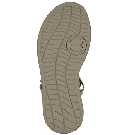 Woden Sandals - Line - Silver Mink