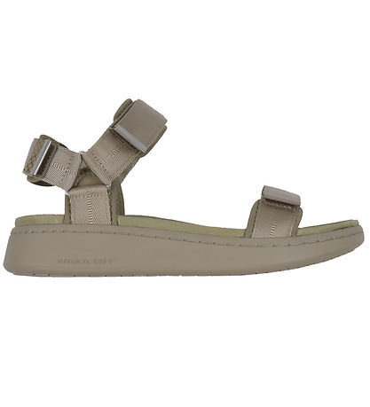 Woden Sandals - Line - Silver Mink