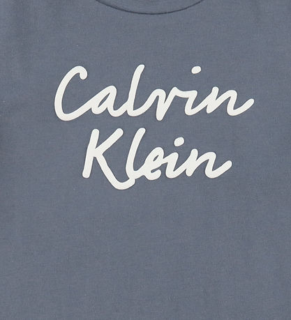 Calvin Klein T-shirt - Colour Logo - Grisaille Grey