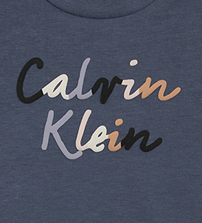 Calvin Klein Set - Shorts/T-shirt - Colour Logo - Grisaille Grey
