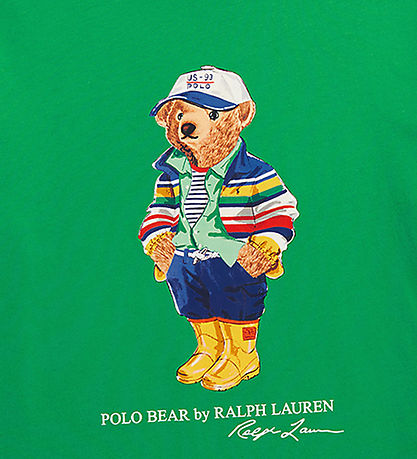 T-Shirt Polo Ralph Lauren - Vert av. Peluche