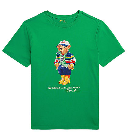 T-Shirt Polo Ralph Lauren - Vert av. Peluche