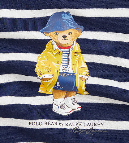 Polo Ralph Lauren Joggingkjóll M. Bloomers - Dökkblátt/Hvít - rö