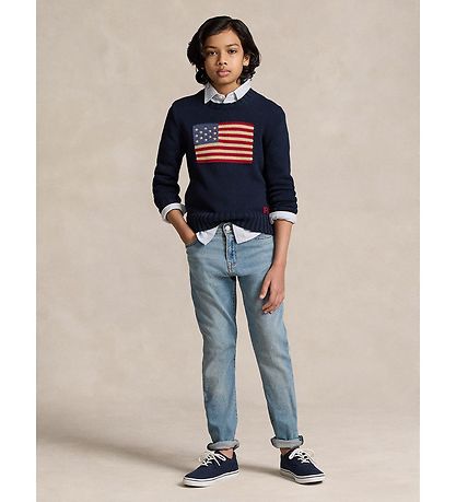 Polo Ralph Lauren 청바지 - 설리반 슬라임 - 블루