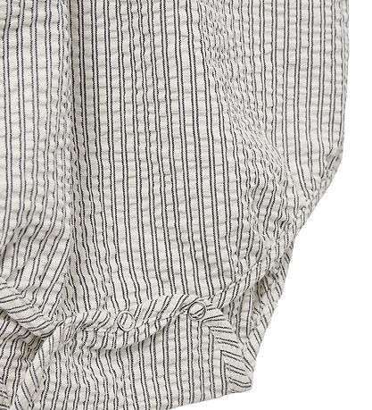 Sofie Schnoor Bodysuit L/æ - Black Thin Stripe