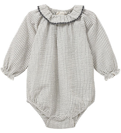 Sofie Schnoor Bodysuit L/æ - Black Thin Stripe Sofie Schnoor Bodysuit L/æ - Black Thin Stripe