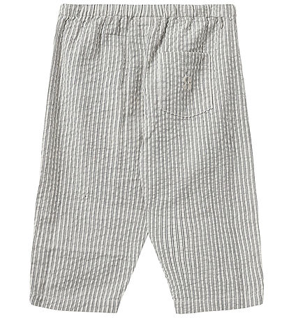 Sofie Schnoor Byxor - White Black Striped