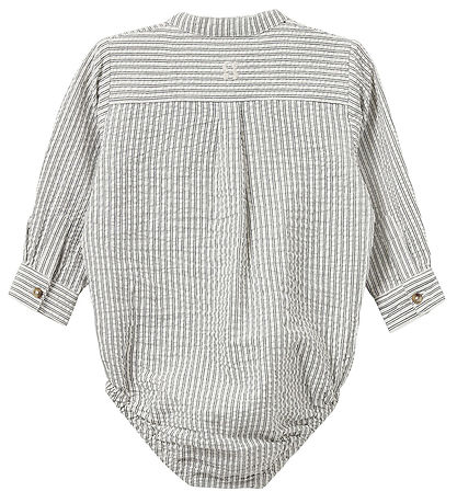 Sofie Schnoor Shirt Bodysuit L/æ - White Black Striped