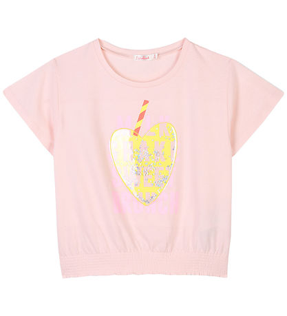 Billieblush T-shirt - Pink Pale w. Print
