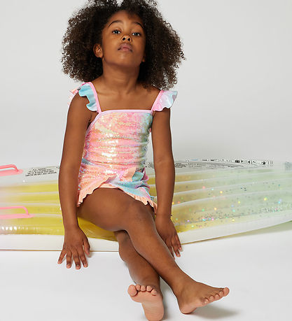 Billieblush Zwempak - Roze m. Pailletten Billieblush Zwempak - Roze m. Pailletten