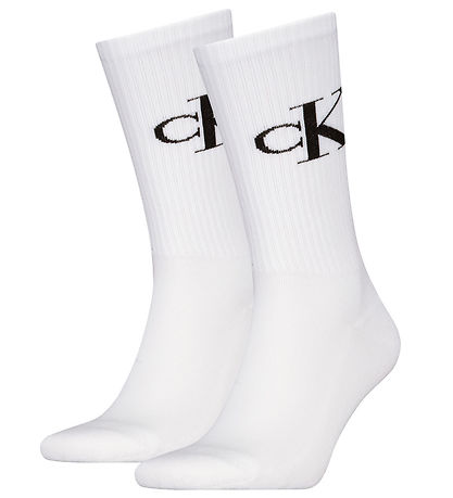 Calvin Klein Socks - 2-Pack - White