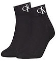 Calvin Klein Socks - 2-Pack - Black M/Logo Calvin Klein Socks - 2-Pack - Black M/Logo