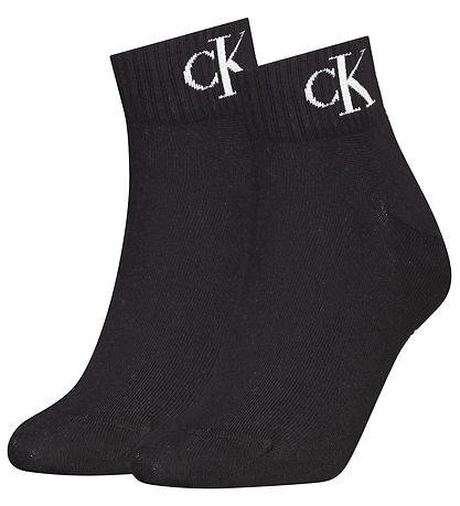 Calvin Klein Socks - 2-Pack - Black M/Logo