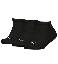 Puma Socken - Kids Sneakers - 3er-Pack - Schwarz Puma Socken - Kids Sneakers - 3er-Pack - Schwarz