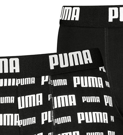 Puma Boxers - 2-Pack - Black Puma Boxers - 2-Pack - Black