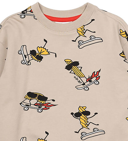 The New Sweatshirt - TnNarfa - Feather Gray AOP