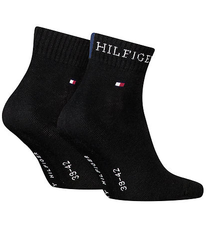Tommy Hilfiger Socks - 2-Pack - Quarter - Black