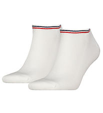 Tommy Hilfiger Ankle Socks - 2-Pack - Sneaker - White Tommy Hilfiger Ankle Socks - 2-Pack - Sneaker - White