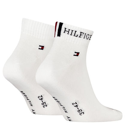 Tommy Hilfiger Socks - 2-Pack - Quarter - White
