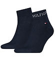 Tommy Hilfiger Socks - 2-Pack - Quarter - Navy