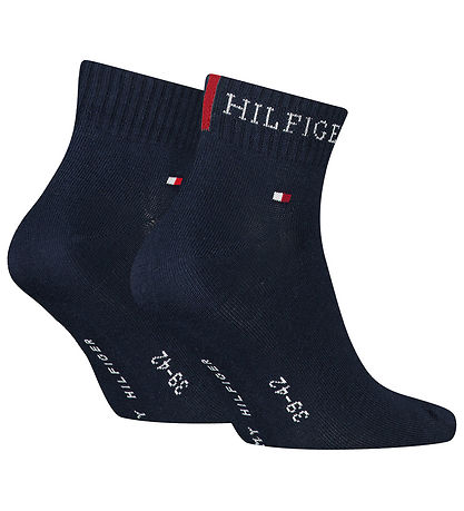 Tommy Hilfiger Socks - 2-Pack - Quarter - Navy