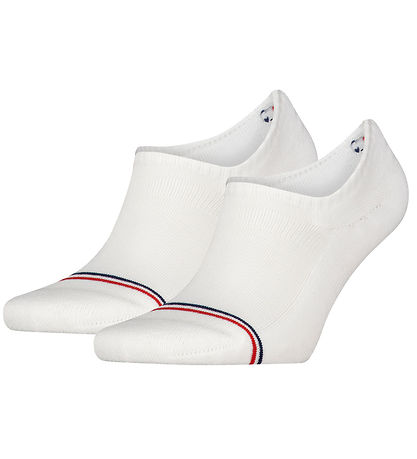 Tommy Hilfiger Socks - 2-Pack - Footie - White