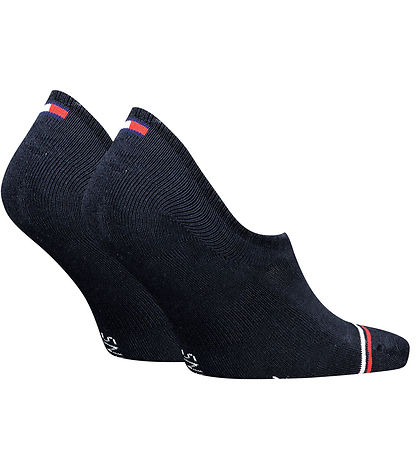 Tommy Hilfiger Sukat - 2 kpl - Footie - Musta