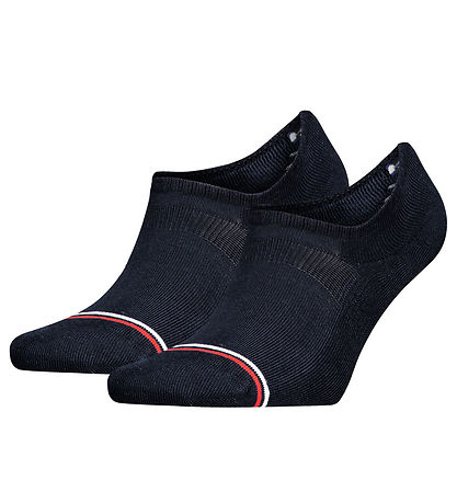 Tommy Hilfiger Sukat - 2 kpl - Footie - Musta