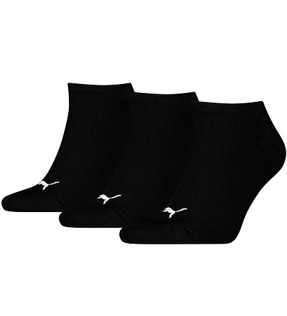 Puma Ankle Socks - 3-Pack - Sneaker - Black Puma Ankle Socks - 3-Pack - Sneaker - Black