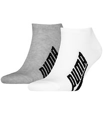 Puma Sneaker-Socken - 2er-Pack - Sneakers - Lifestyle - Weiß/Gra Puma Sneaker-Socken - 2er-Pack - Sneakers - Lifestyle - Weiß/Gra
