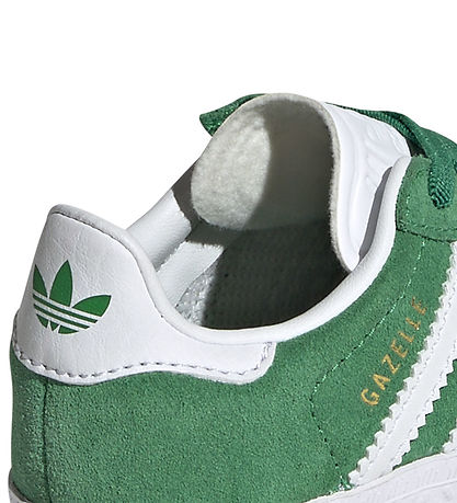 adidas Originals Shoes - Gazelle CF EL I - Green/Ftwwht/Goldmt
